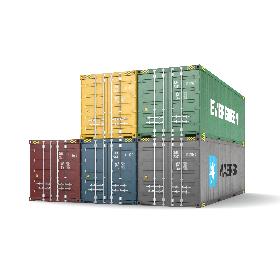 Shipping Containers 3D model